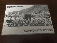 Juventus cartolina squadra usato  Pistoia