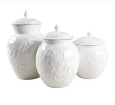Conjunto de vasilha Lenox Opal Innocence esculpida 3 peças , usado comprar usado  Enviando para Brazil