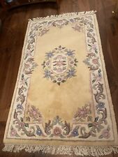 Chinese rug thick for sale  LONDON