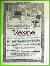 Rexine leather cloth for sale  SIDCUP