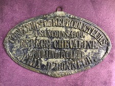 Plaque concours chevaux d'occasion  Béziers