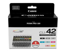 Pacote econômico de tinta colorida Canon CLI-42 (8 tanques de tinta) comprar usado  Enviando para Brazil