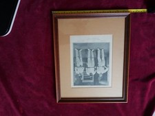 Framed cricket print for sale  YARM