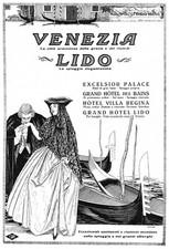 Pubblicita 1925 lido usato  Biella