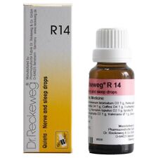 Dr Reckeweg-R14-Quieta-Nervio y gotas para dormir-remedio homeopático-22 ml/0,8 oz segunda mano  Embacar hacia Argentina