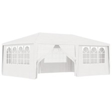 Namiot imprezowy ze ściankami, 4x6 m, biały, 90 g/m² na sprzedaż  PL