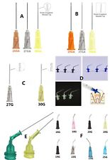 Agulha de irrigação dental endo 25G 27G 30G ponta de seringa descartável entalhe furo lateral comprar usado  Enviando para Brazil