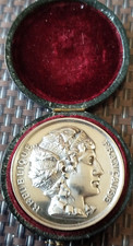 Médaille argent république d'occasion  Rouxmesnil-Bouteilles