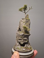 Handmade diorama skull for sale  SKIPTON