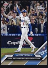 2024 TOPPS NOW- World Series Grand Slam -FREDDIE FREEMAN (Topps cartão digital colorido, usado comprar usado  Enviando para Brazil