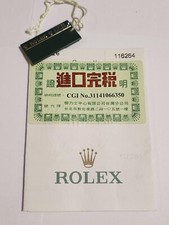 Rolex warranty originale usato  Ziano Piacentino