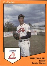 Mark Wohlers 1989 ProCards Minor League T/S #1099 RC Sumter Braves ** comprar usado  Enviando para Brazil