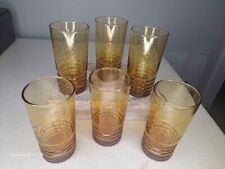 Amber glass libbey for sale  Ogden