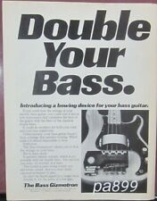 1980 bass gizmotron for sale  Warwick