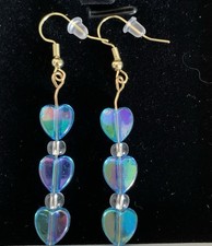 Shiny blue heart for sale  Dearborn Heights