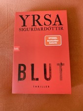 Blut yrsa sigurdardottir gebraucht kaufen  Herzogenaurach