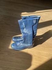 Motoradstiefel blau gebraucht kaufen  Frechen