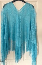 Lovely turquoise crochet for sale  NORTHWICH