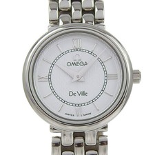 Relógios femininos OMEGA De Ville mostrador branco aço inoxidável quartzo display analógico comprar usado Relógios femininos OMEGA De Ville mostrador branco aço inoxidável quartzo display analógico comprar usado  Enviando para Brazil