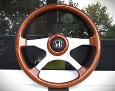 Volante de madeira Honda Access ATIWE Prelude BA Accord CB 1987-1991 EDM raro comprar usado  Enviando para Brazil