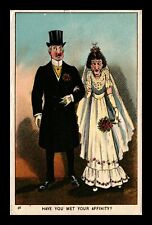 Postcard comical married for sale  Shipping to Ireland