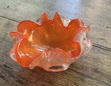 Morano glass bowl for sale  TELFORD
