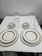 Mikasa platinum lace for sale  Mount Airy