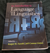 Introduction language linguist for sale  LINCOLN