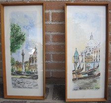 Vintage set acquarelli usato  Latisana