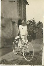 Fototgrafia vecchia bicicletta usato  Pinerolo