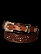 Genuine embossed brown for sale  Weatherford