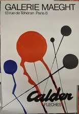 Manifesto calder fleches usato  Spoleto