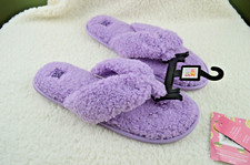 Chinelo tanga fofo feminino roxo THE ORIGINAL MUK LUKS tamanho XLg 11-12 comprar usado  Enviando para Brazil
