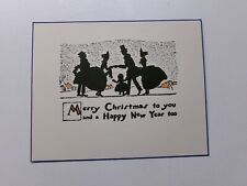 Vtg christmas card for sale  Brainerd