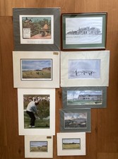Joblot golf pictures for sale  WINDSOR