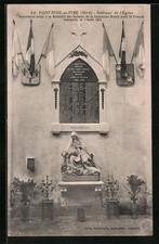 Old postcard fontaine d'occasion  Expédié en Belgium