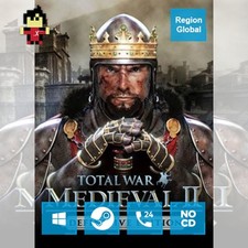 Total War MEDIEVAL II Definitive Edition para PC Steam Key jogo região livre comprar usado  Enviando para Brazil
