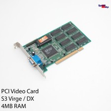 S3 Virge / Dx 86C375 4MB RAM VGA PCI Tarjeta Gráfica Video Card Old Viejo PC comprar usado  Enviando para Brazil