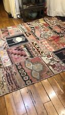 Tapis patchwork kilim d'occasion  Paris VII