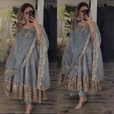 Robe fête anarkali d'occasion  Expédié en France