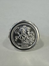 Mens georges ring for sale  PETERBOROUGH
