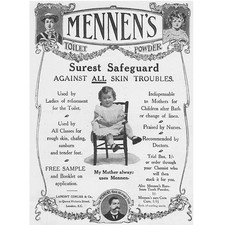 Mennen toilet powder for sale  GLASGOW