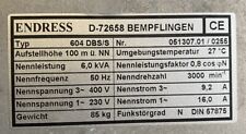 Endress stromerzeuger automate gebraucht kaufen  St Johann