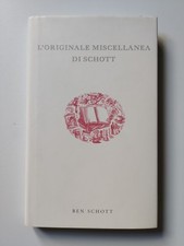 Originale miscellanea schott usato  Italia
