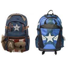 Usado, Mochila escolar Avengers Capitão América bolsa para laptop adulto mochila de viagem comprar usado  Enviando para Brazil