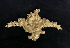 Fronton bronze doré d'occasion  Miribel