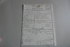 1871 carte saillie d'occasion  Biganos