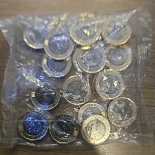 King Charles III 2025 Bee uma libra £1 moedas seladas saco de 20 moedas. comprar usado  Enviando para Brazil