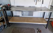 Steel workshop bench for sale  WELLINGBOROUGH