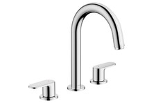 Misturador de lavatório Hansgrohe Vernis Blend 3 furos com conjunto de resíduos pop-up 71553000, usado comprar usado  Enviando para Brazil